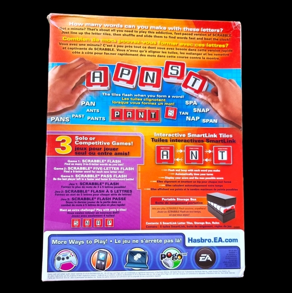 Electronic Scrabble Flash Hasbro English Edition - Picture 2 of 5